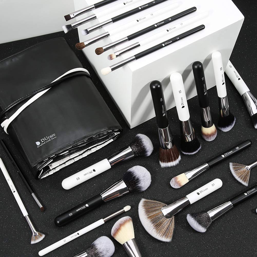 DUCARE Panda Series Professional Makeup Brush Set – 31 Pcs (Multicolor)