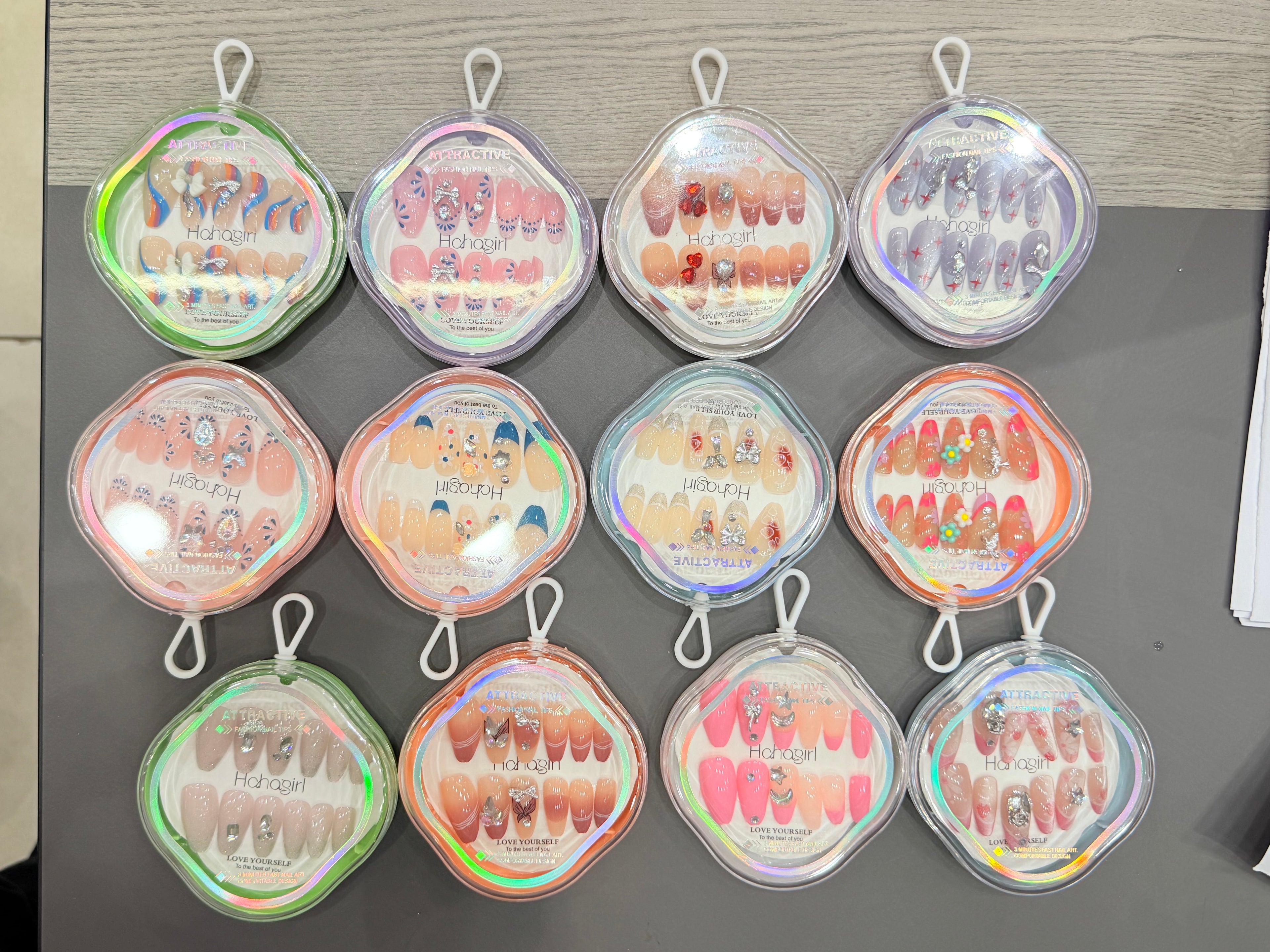 KAWAII NAILSSS - VERYY GOODD QUALITY 12 SETS PACK