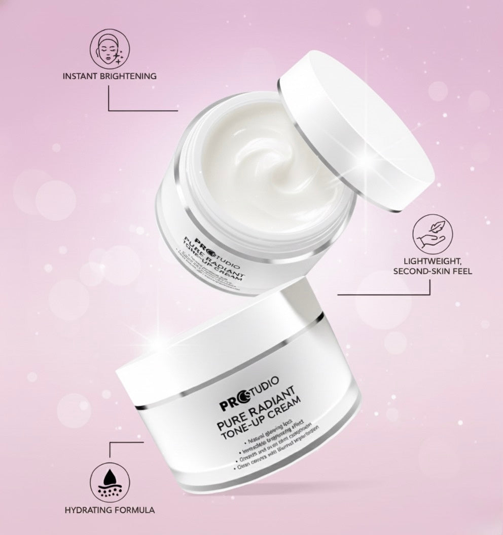 Korean Tone-Up Whitening Cream – Instant Brightening