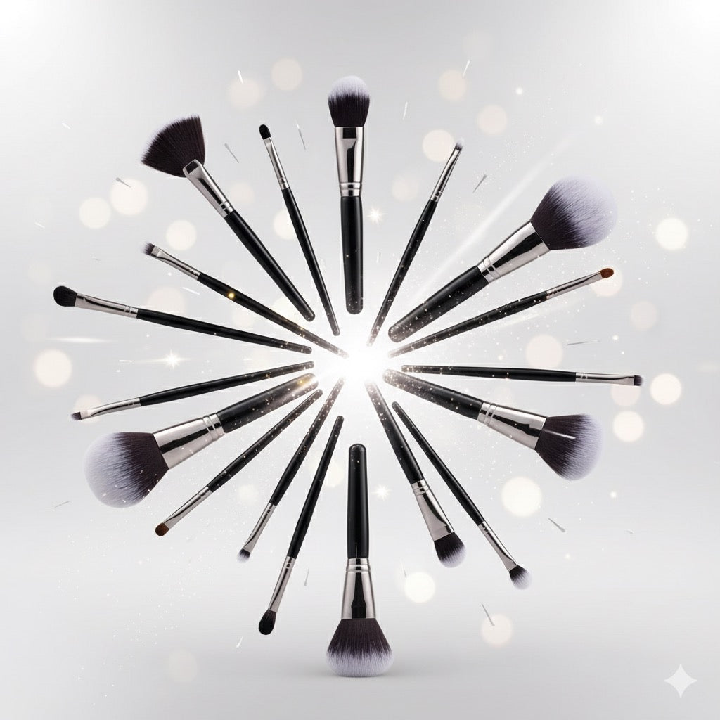 DUcare Makeup Brush Set 32 Pcs – Professional Kabuki, Face & Eye Brushes