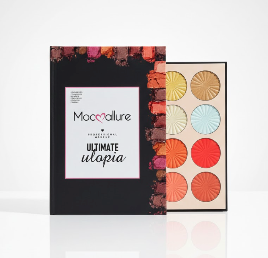 MocAllure Utopia Concealer & Eyebrow Palette (Cream + Powder Combo)