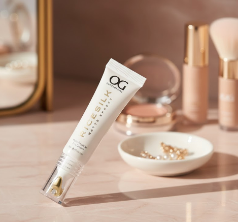 OG RICESILK Eye Cream – Brightening Anti-Puffiness Eye Treatment with 10% Rice Extract, Niacinamide & Caffeine