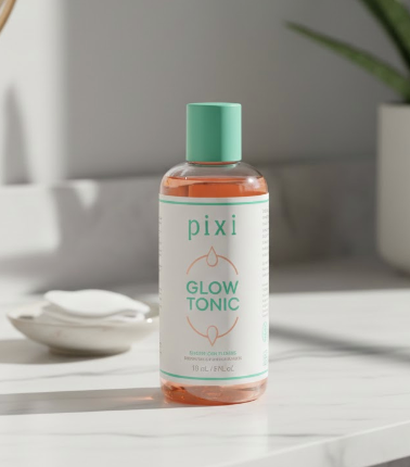 PIXI Glow Tonic Exfoliating Toner – 5% Glycolic Acid Brightening Toner for Smooth, Radiant & Even-Toned Skin