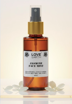 LoveEarth Jasmine Face Mist – Hydrating Toner & Refreshing Floral Mist for Glowing, Calm & Balanced Skin