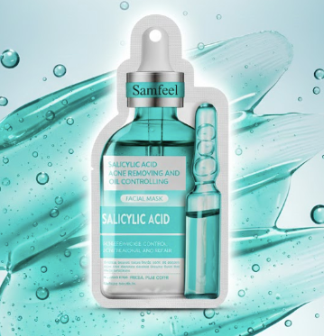 New Korean Sheet Mask – Salicylic Acid & Retinol Collagen Variants | Acne Control & Anti-Aging Masks