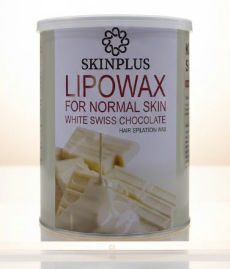 Skinplus LipoWax – White Swiss Chocolate (800g) | For Normal Skin | No Redness, No Bumps, No Irritation