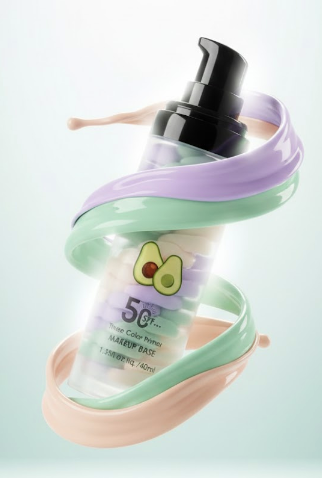 3-in-1 Makeup Base – Primer, Moisturizer & Color Corrector (Multipurpose Skin Prep)