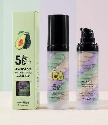 3-in-1 Makeup Base – Primer, Moisturizer & Color Corrector (Multipurpose Skin Prep)