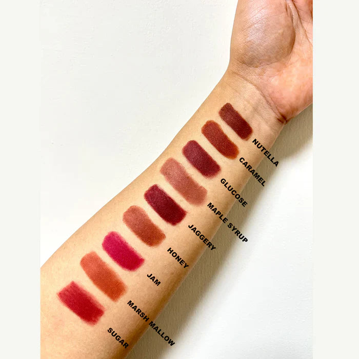 LoveEarth Satin Matte Lipstick Pack of 9 (18g)